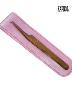 Eyelash tweezers with Pouch 1040